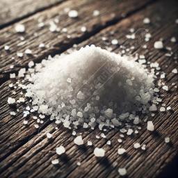 coarse mediterranean salt on rustic table f1ded med 