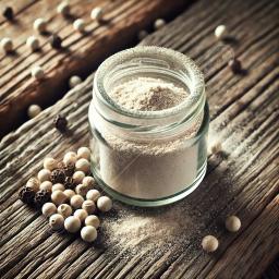 ground white pepper with whole peppercorns ae6f4 med 