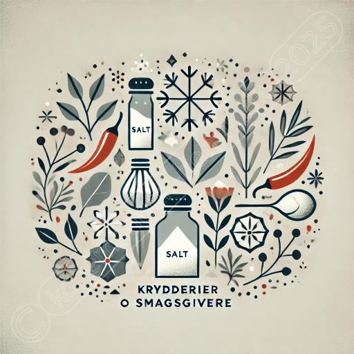 krydderier smagsgivere e2635 half